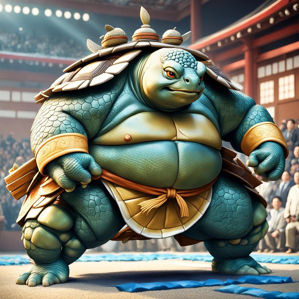 Sumo wrestler 🐢
