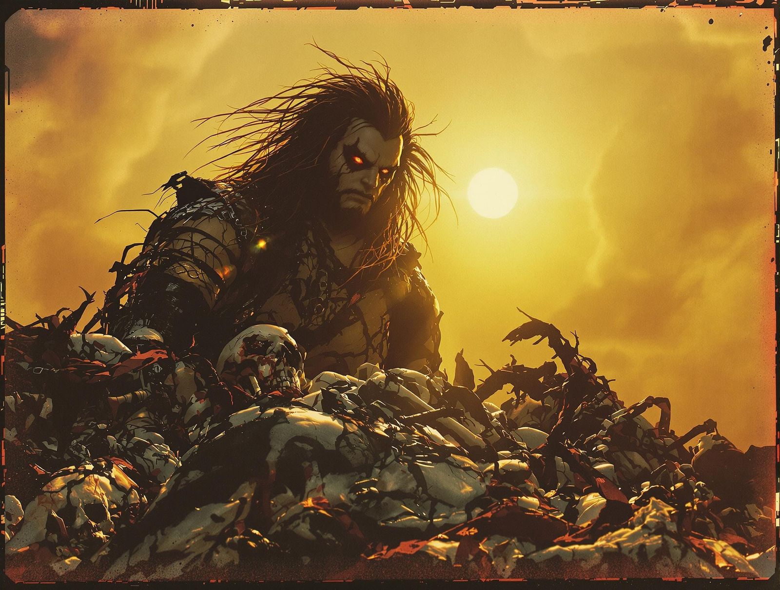 Lobo Triumphant on a Mound of Corpses
