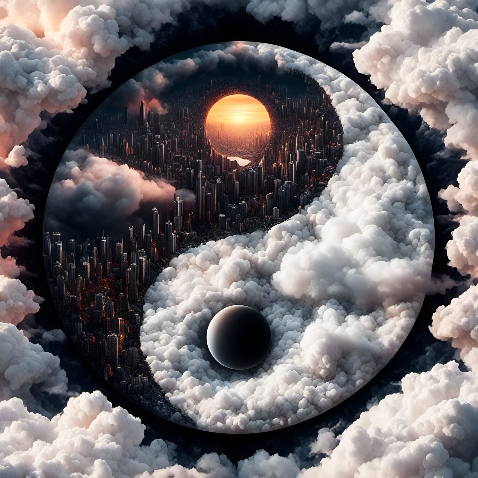 Yin Yang - please watch video to see how to make