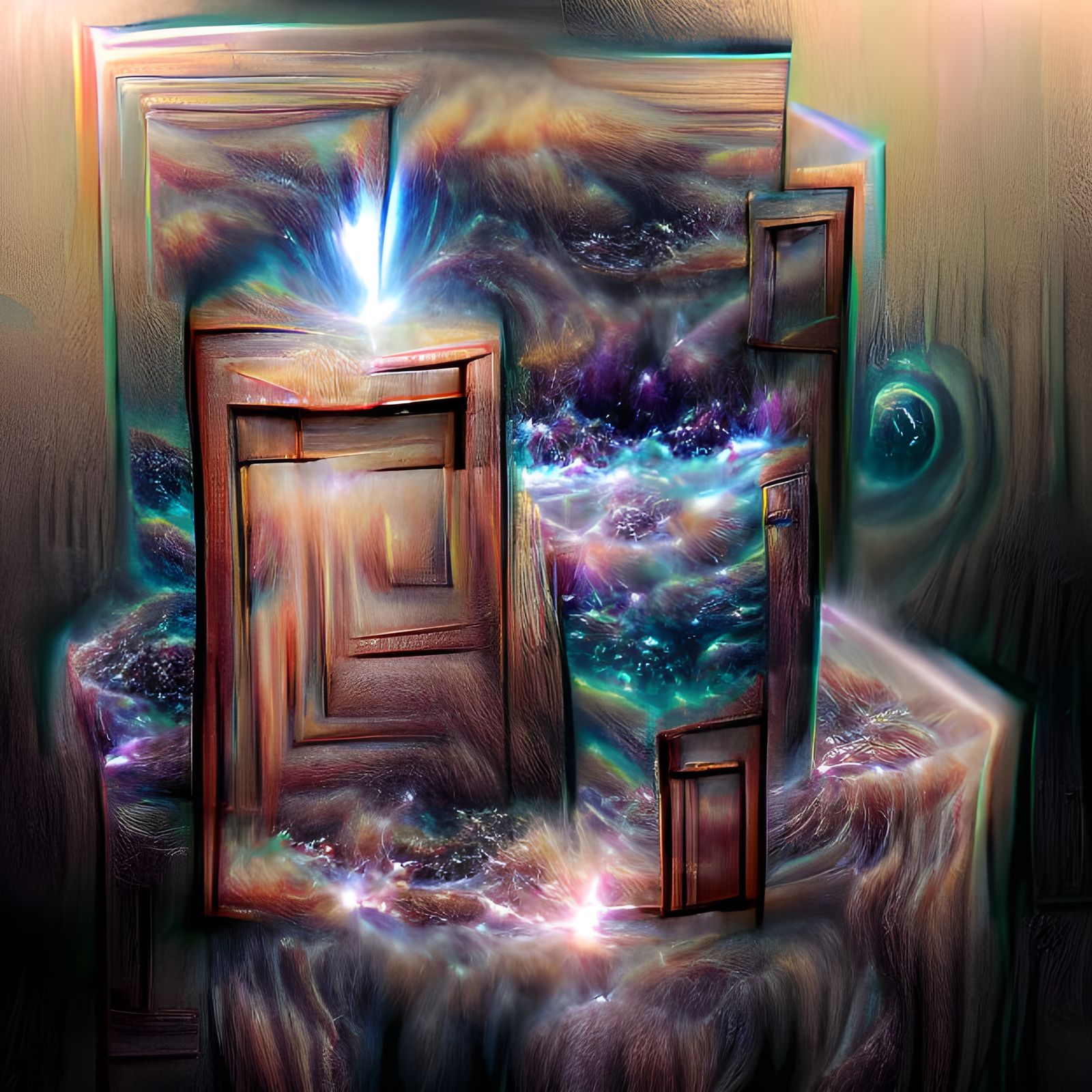 Abstract Portal to Another Dimension