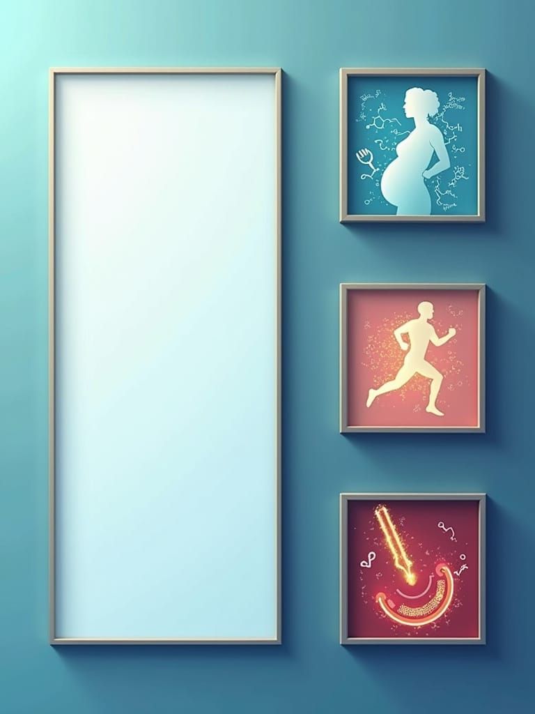 Scientific Journal Cover Art in Cyberpunk Style