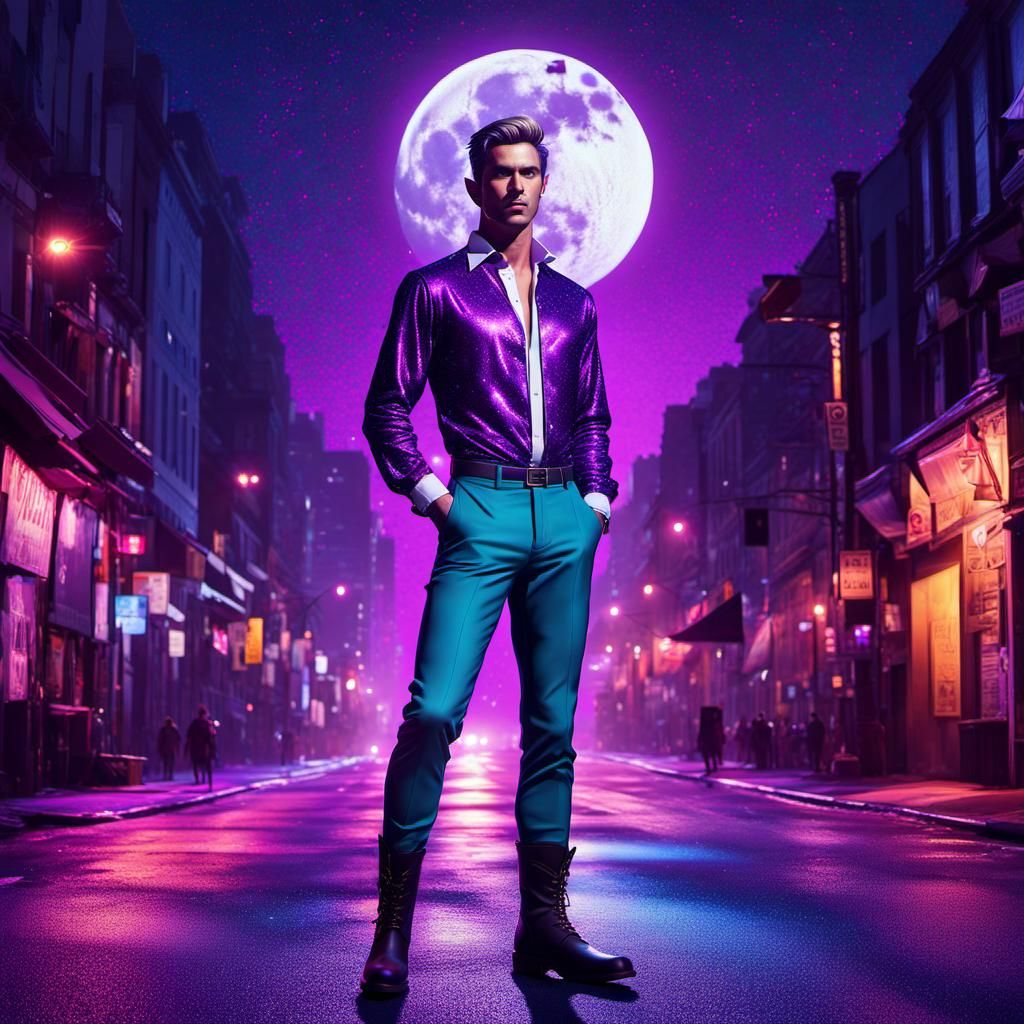 Elf in Purple 231216J