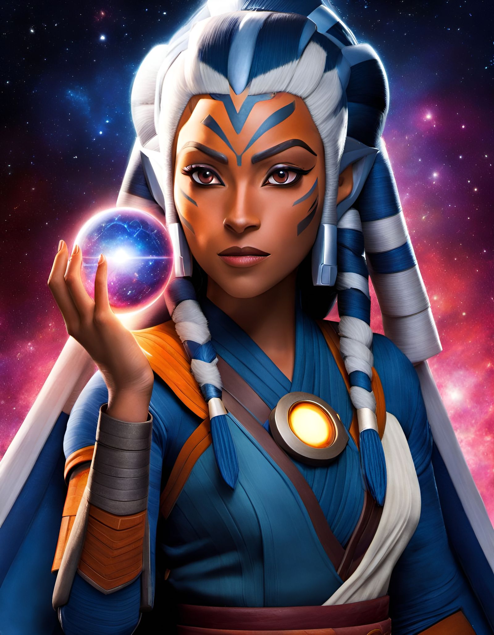 Ahsoka Tano: Holding the Universe in Her Hand