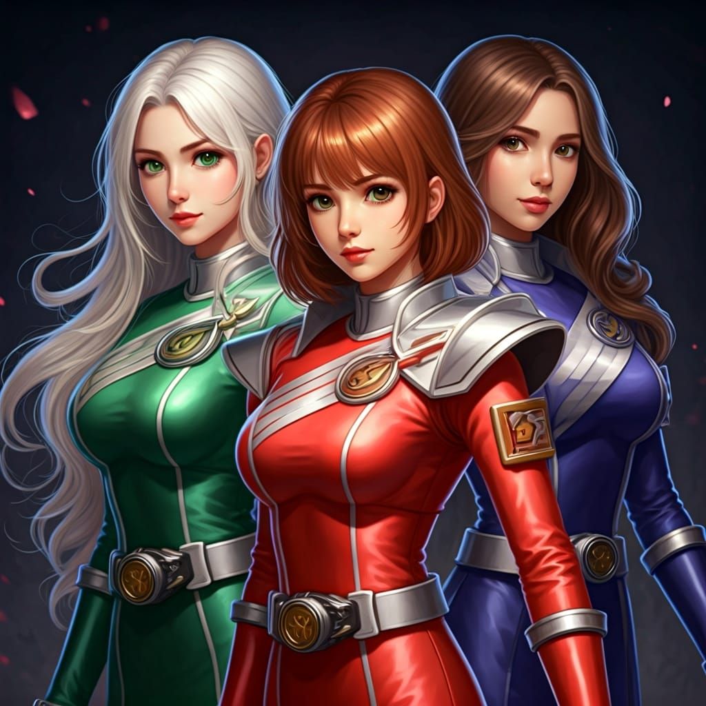 Super Sentai Heroic Team of Five Women