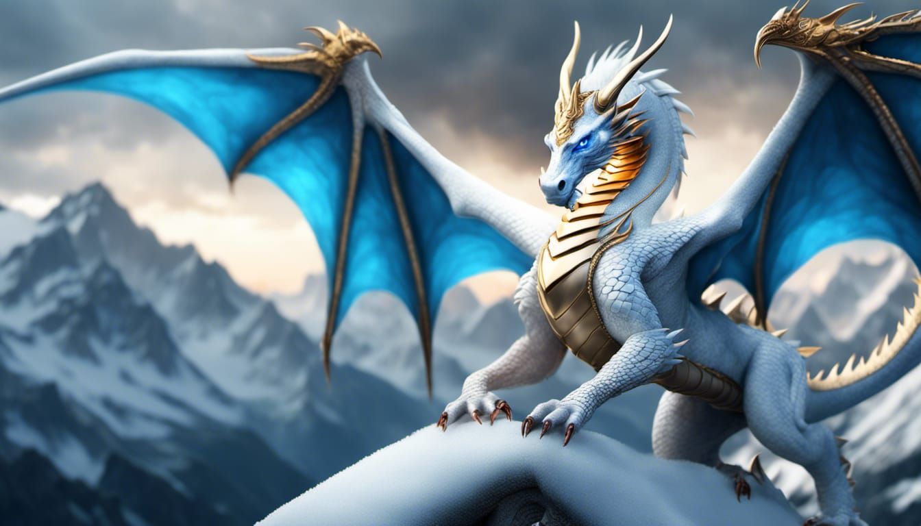 Armored Frost Dragon