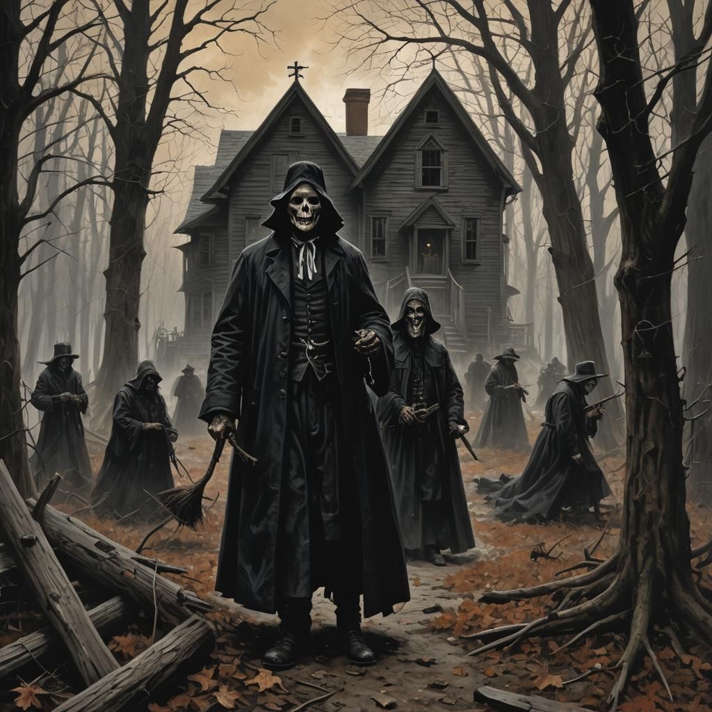 Sinister Gothic Horror in Puritan New England