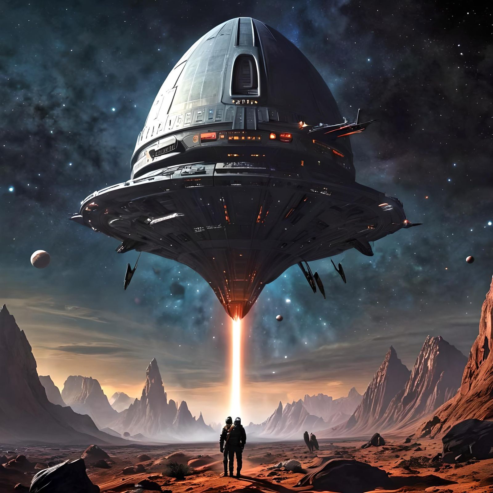 a science fiction mission;