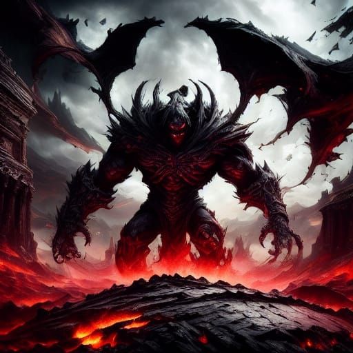 Four Horsemen of the Apocalypse in Dark Fantasy Art