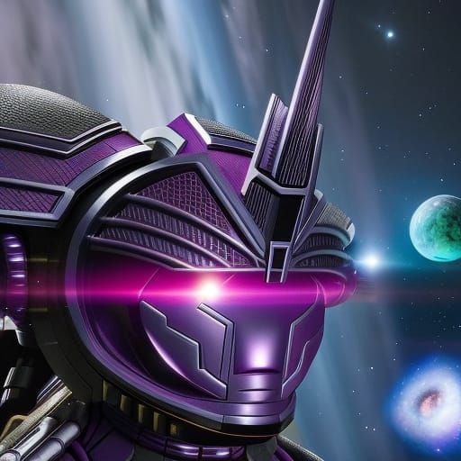 Hyperrealistic Galactus in Vivid Colors