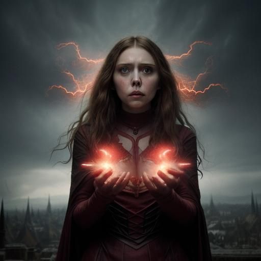 Scarlett Witch Ascending, Dark Fantasy Style