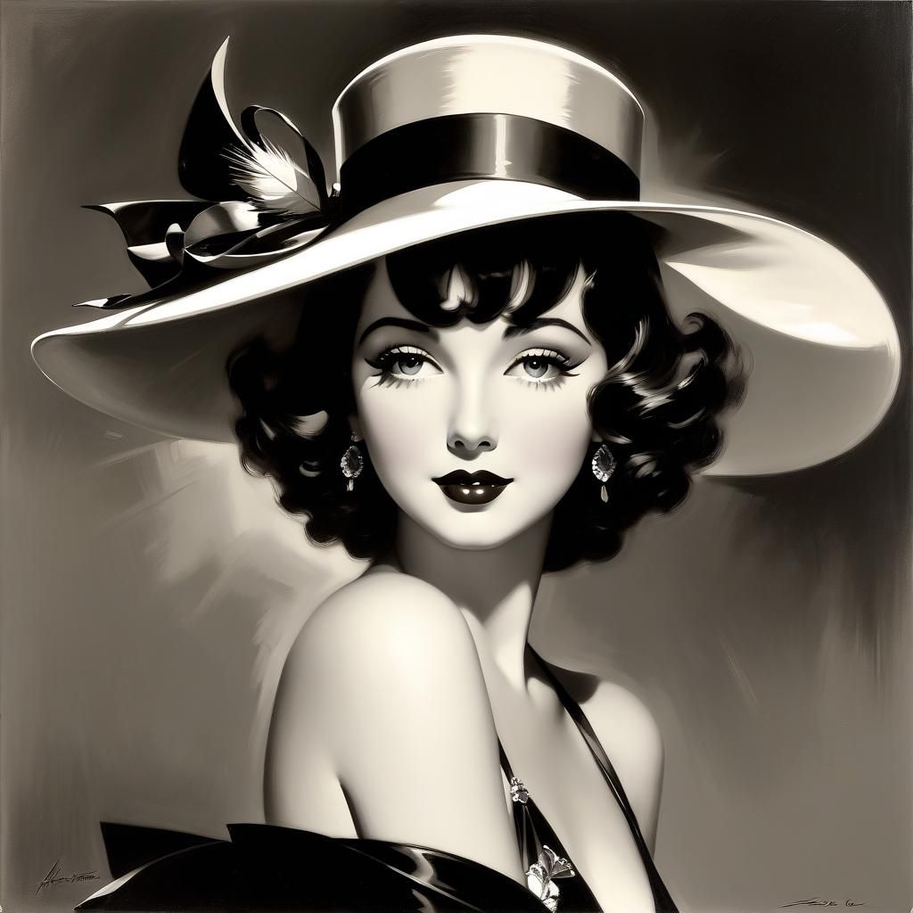 A Friend in Need: Classic Pulp Art Portrait