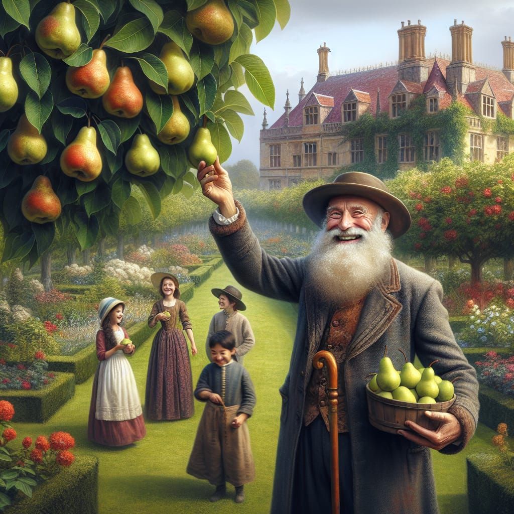 Bilder zum Gedicht:
„Herr von Ribbeck auf Ribbeck“  (Theodor Fontane) /2