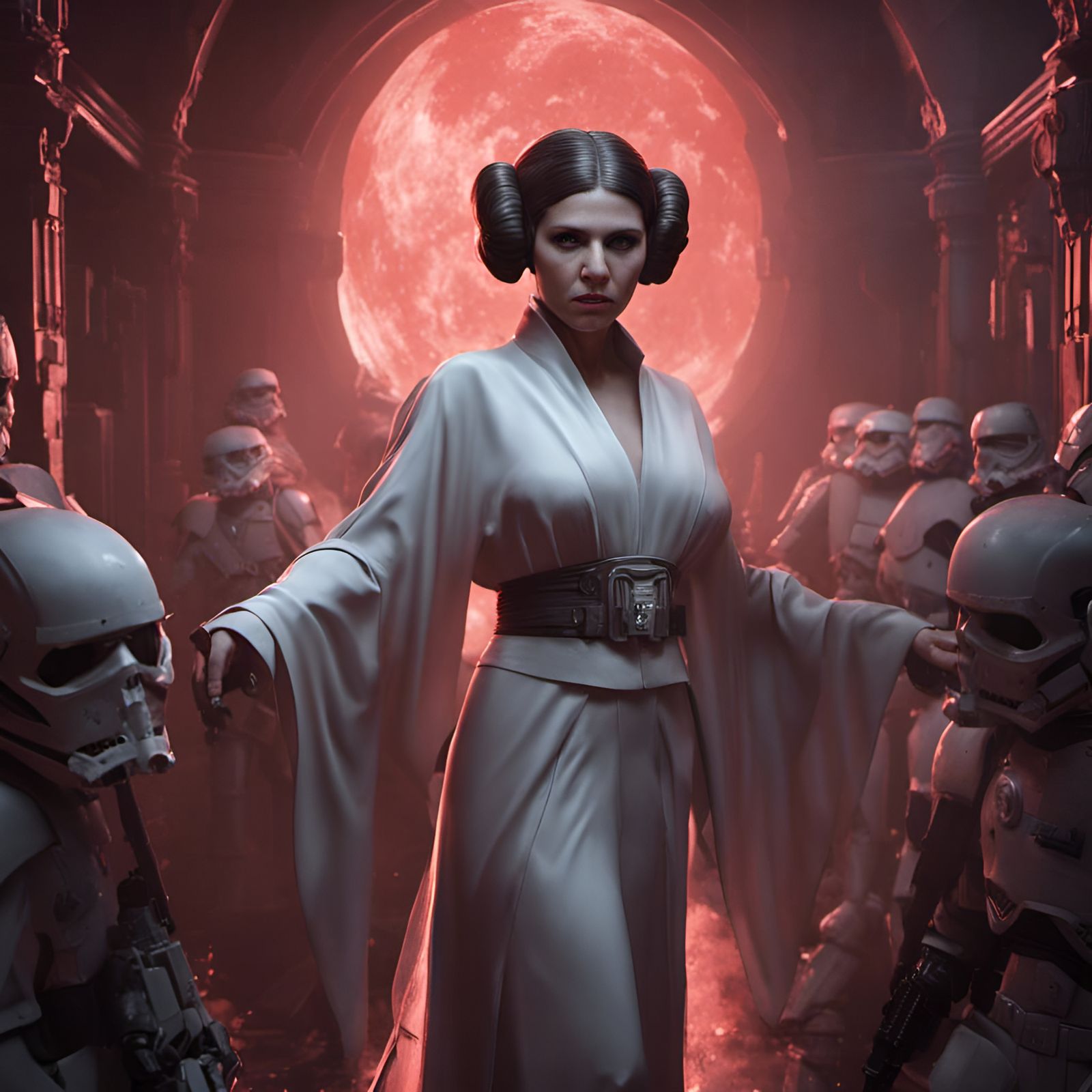 Vampire Leia On The Deathstar 004 ~