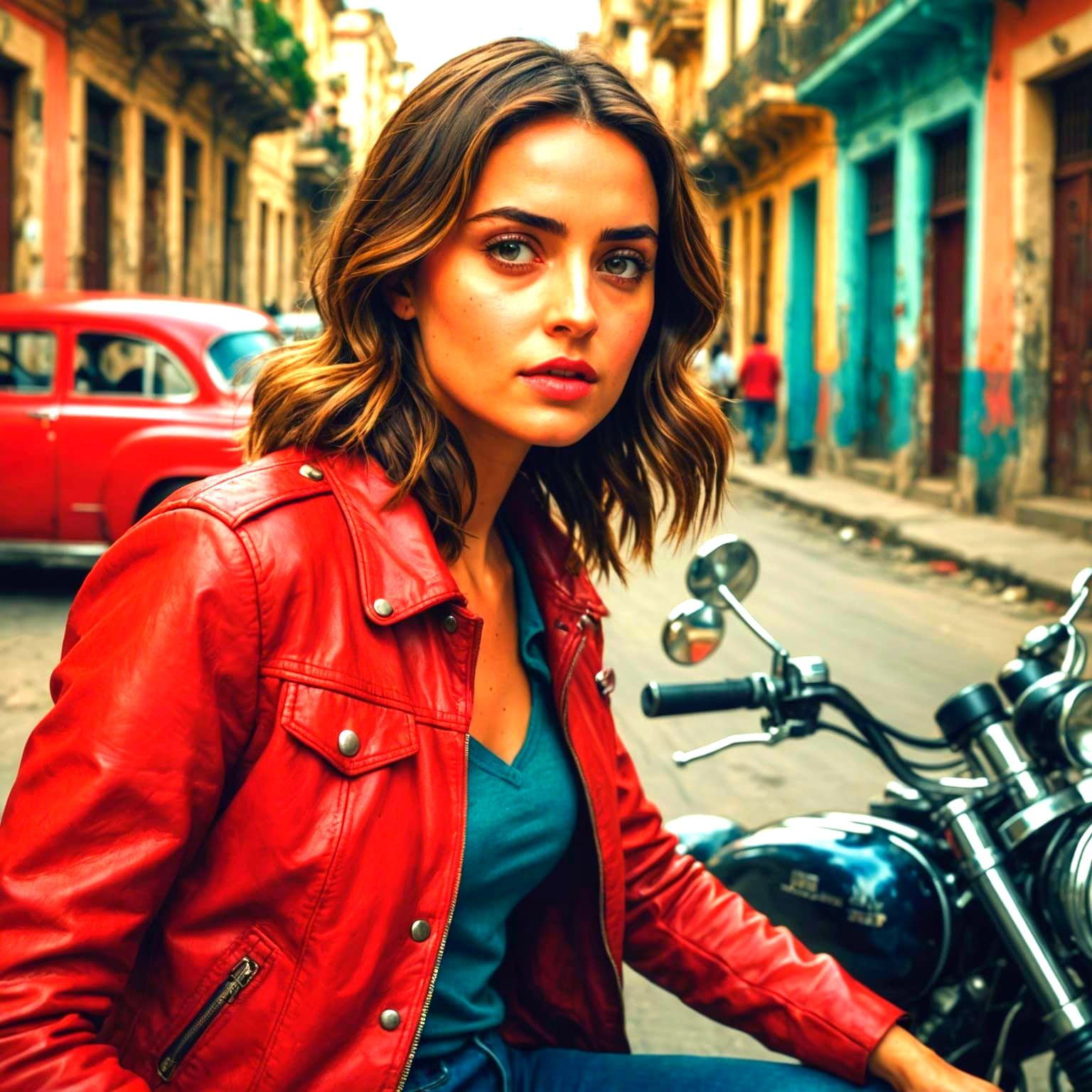 Ana De Armas in Cuba: Cinematic Film Still