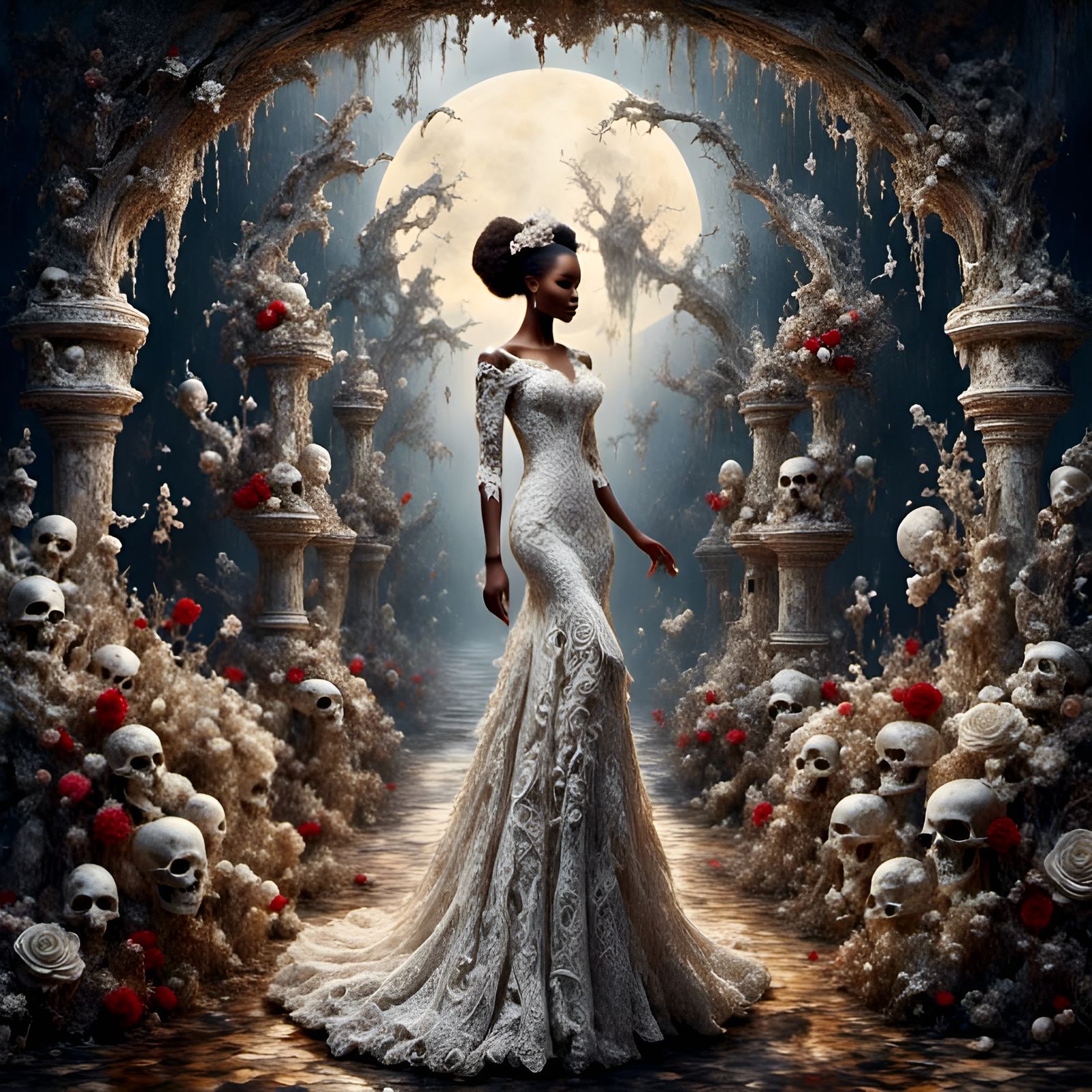 Angels and Demons: A Surreal Wedding