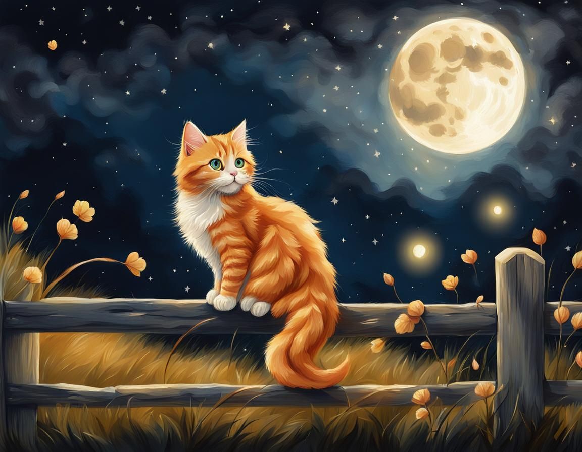 A Purrfect Night Under Silver Seas