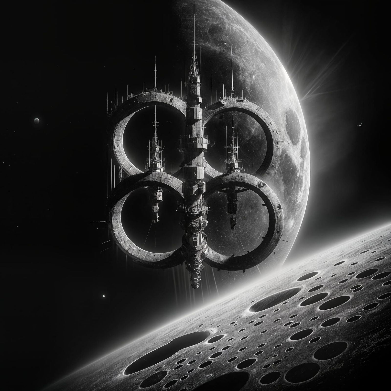 Sinister Military Bases Lurking Behind the Moon