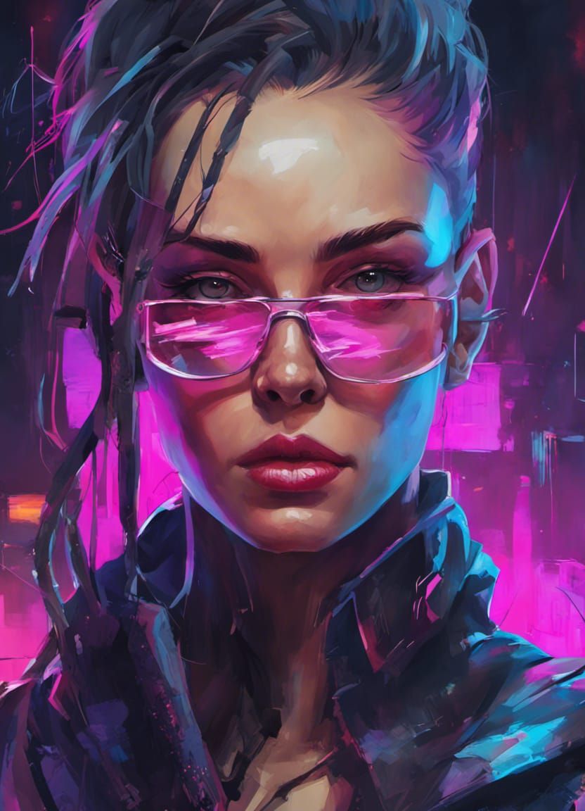 Cyberpunk glasses