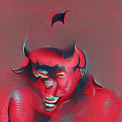 Stylized Devil Illustration