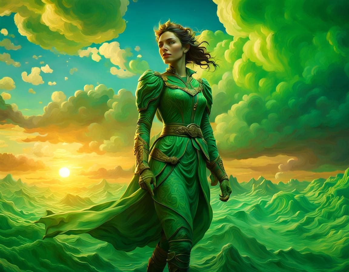 Heroine from the Emerald Enclave