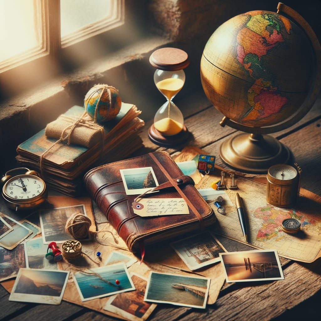 Evocative Image of Time and Memories