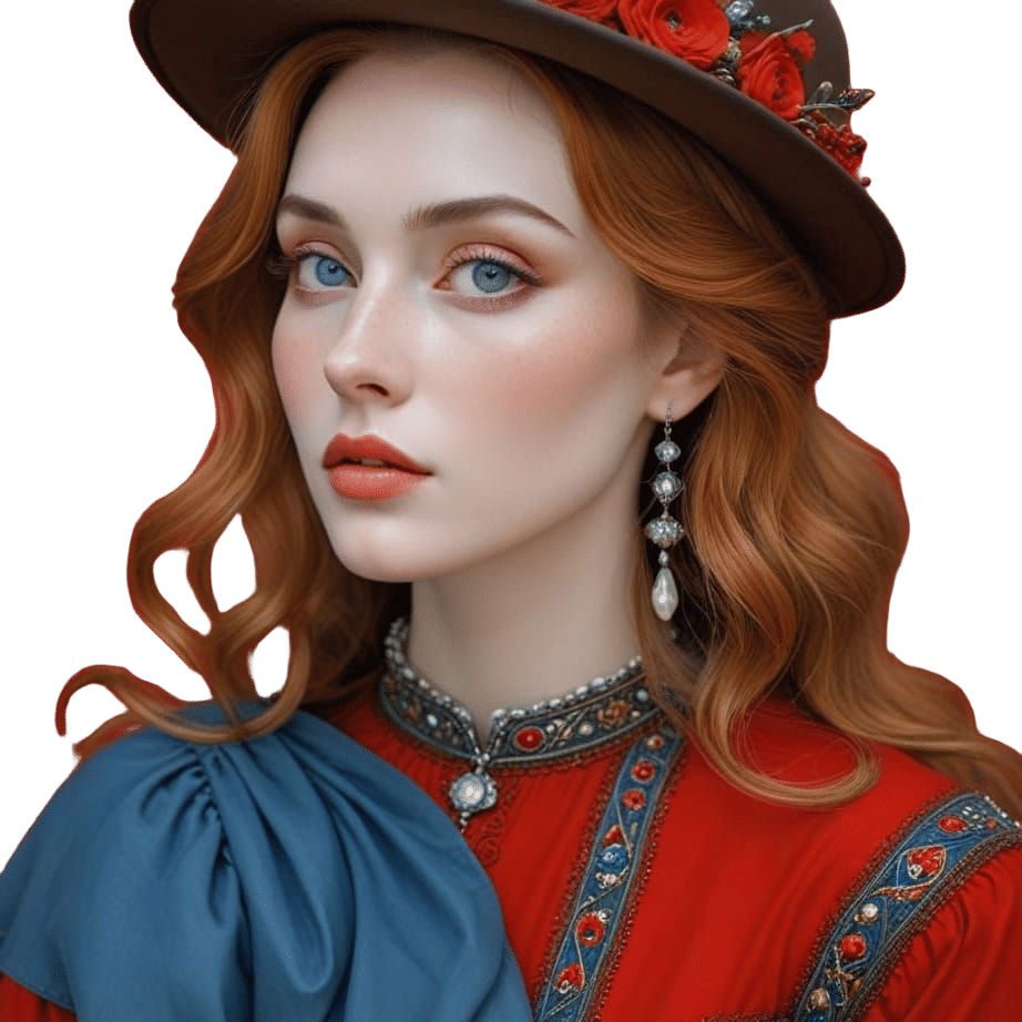 Ethereal Whimsy in Sensual Beauty