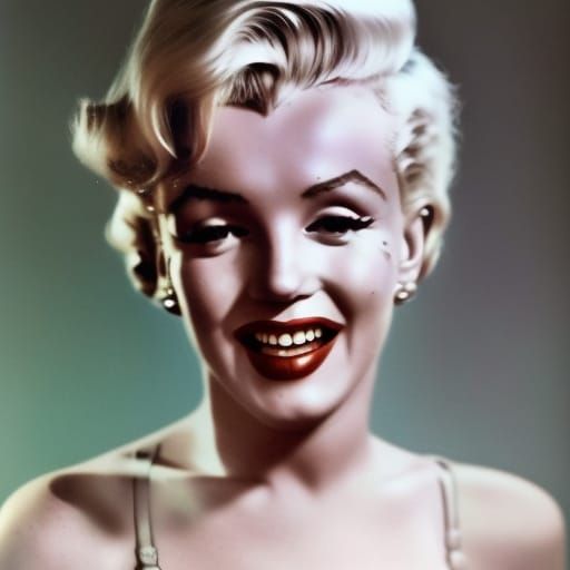 Marilyn Monroe Digital Portrait