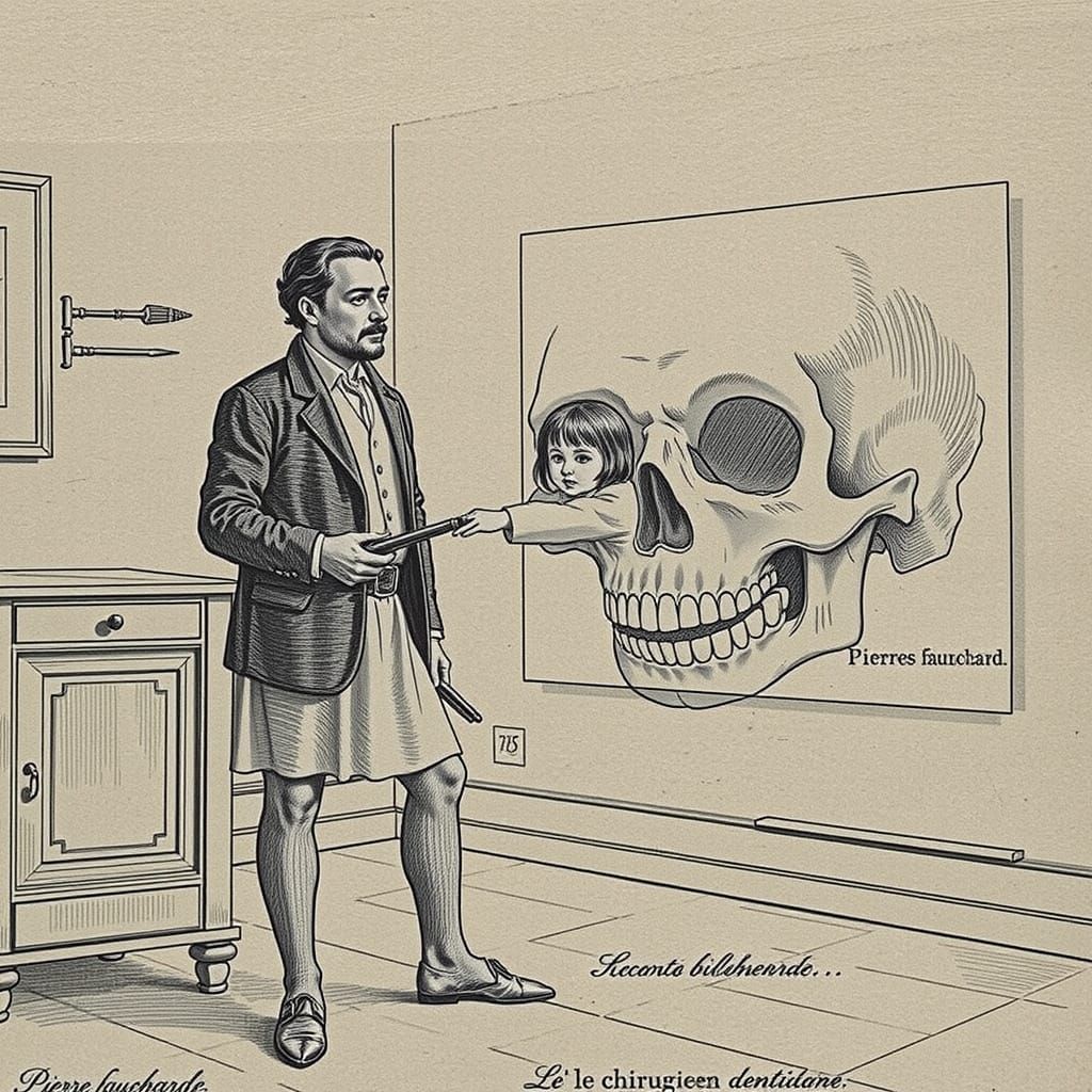 Antique Anatomical Drawings from Le Chirurgien Dentiste