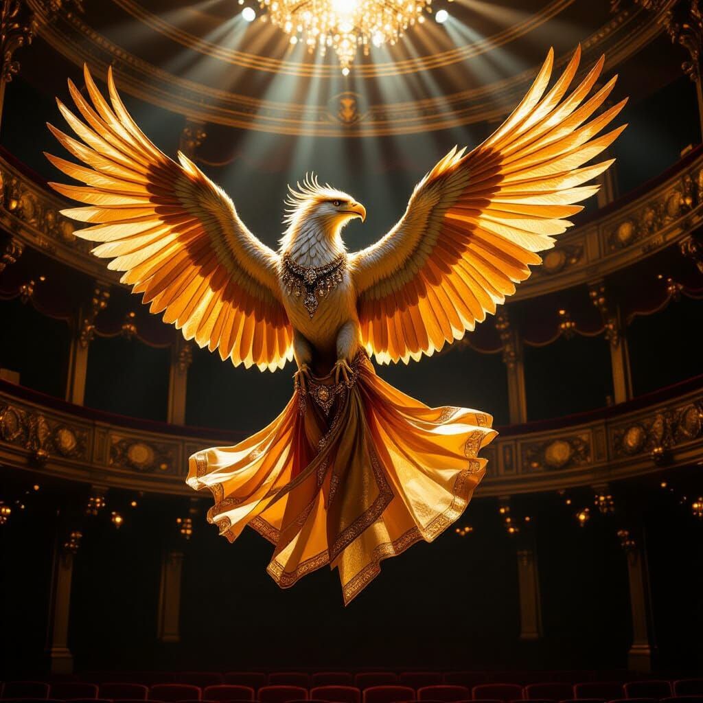 Griffin's Aerial Ballet in Renaissance Style