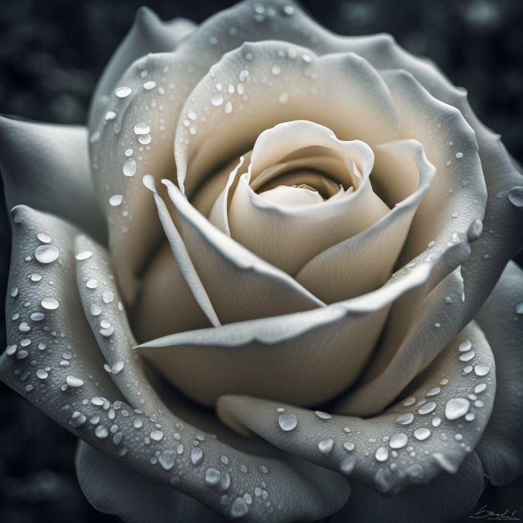 Promise me
When you see
A white rose you'll think of me
