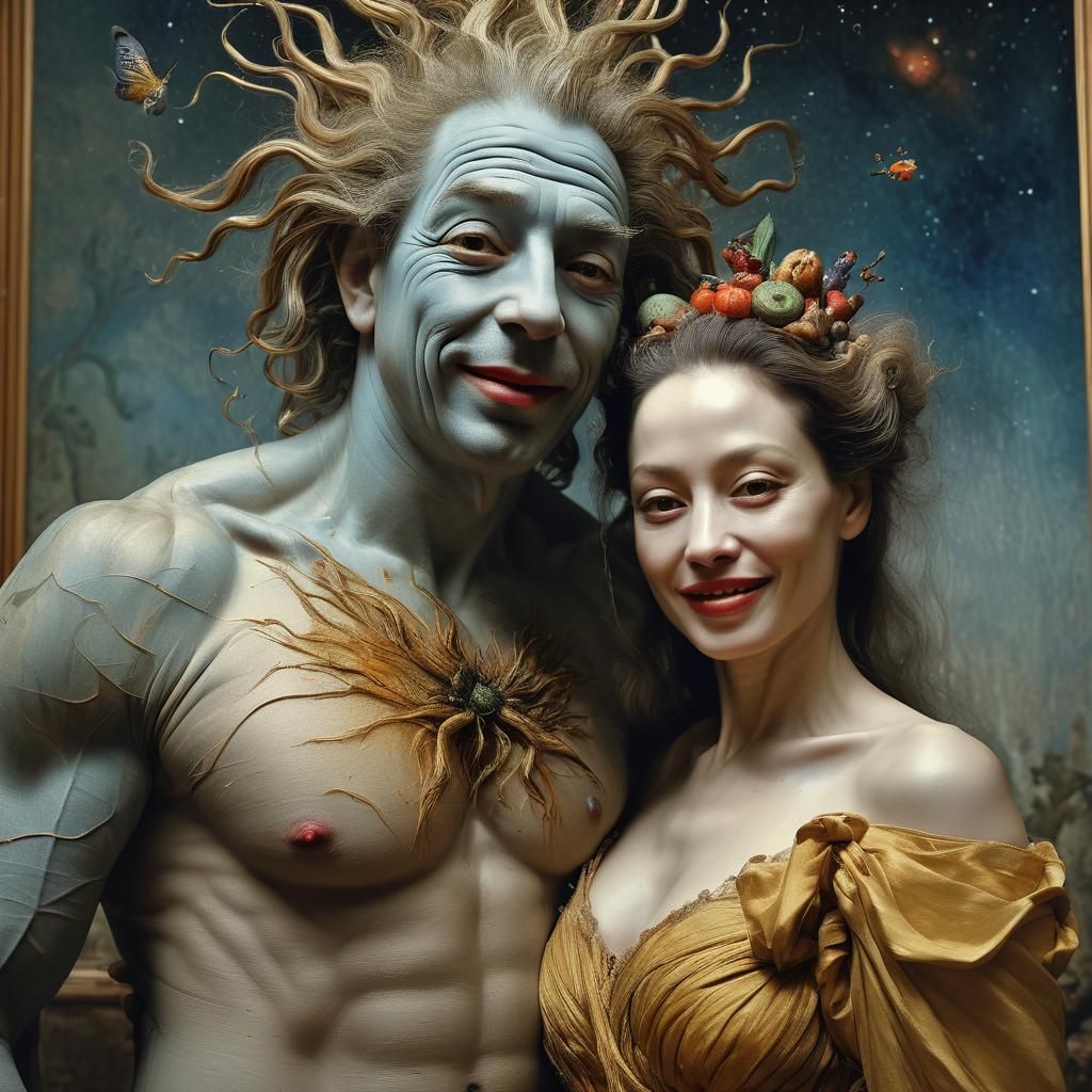 Surreal Portraits in an Art Mansion: Magical Realism