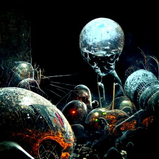 Mind Control by Aliens: Hyperrealistic Digital Art