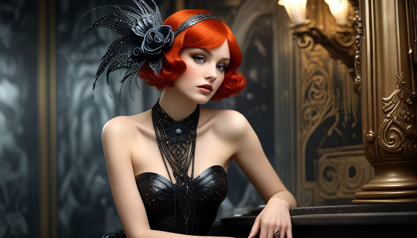 beautiful leading ladies candid as aetherpunk dark arts devolution city of fountains  surreal photograph behind the scen...