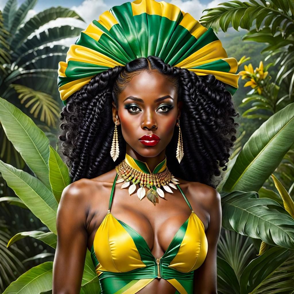 Jamaica as a Woman