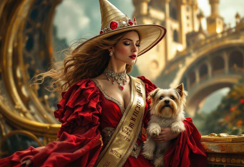 An adult Dorothy Gale is The Good Witch of the Midwest