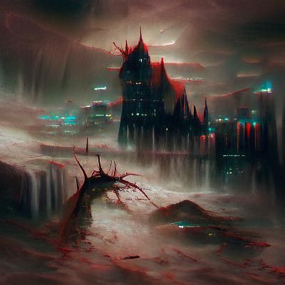 Sinister Fallen City Ruins