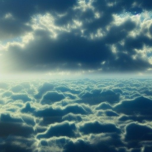 Divine Sunlight Through Clouds: Norse Mythology