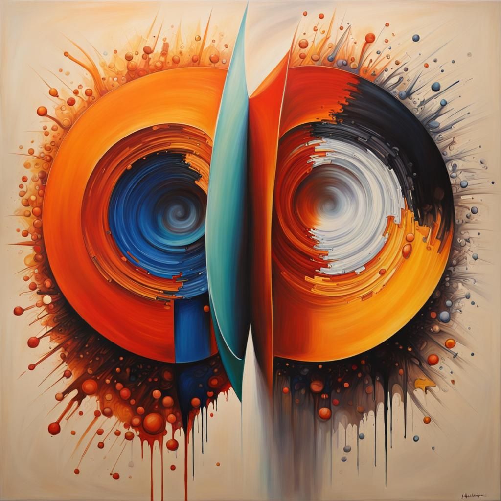 Hyperrealistic Abstract Art: Synonyms and Antonyms