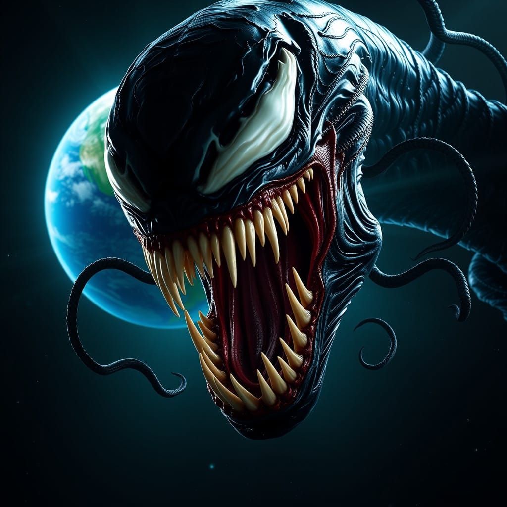 Cosmic Horror: Alien Symbiote Devouring Earth