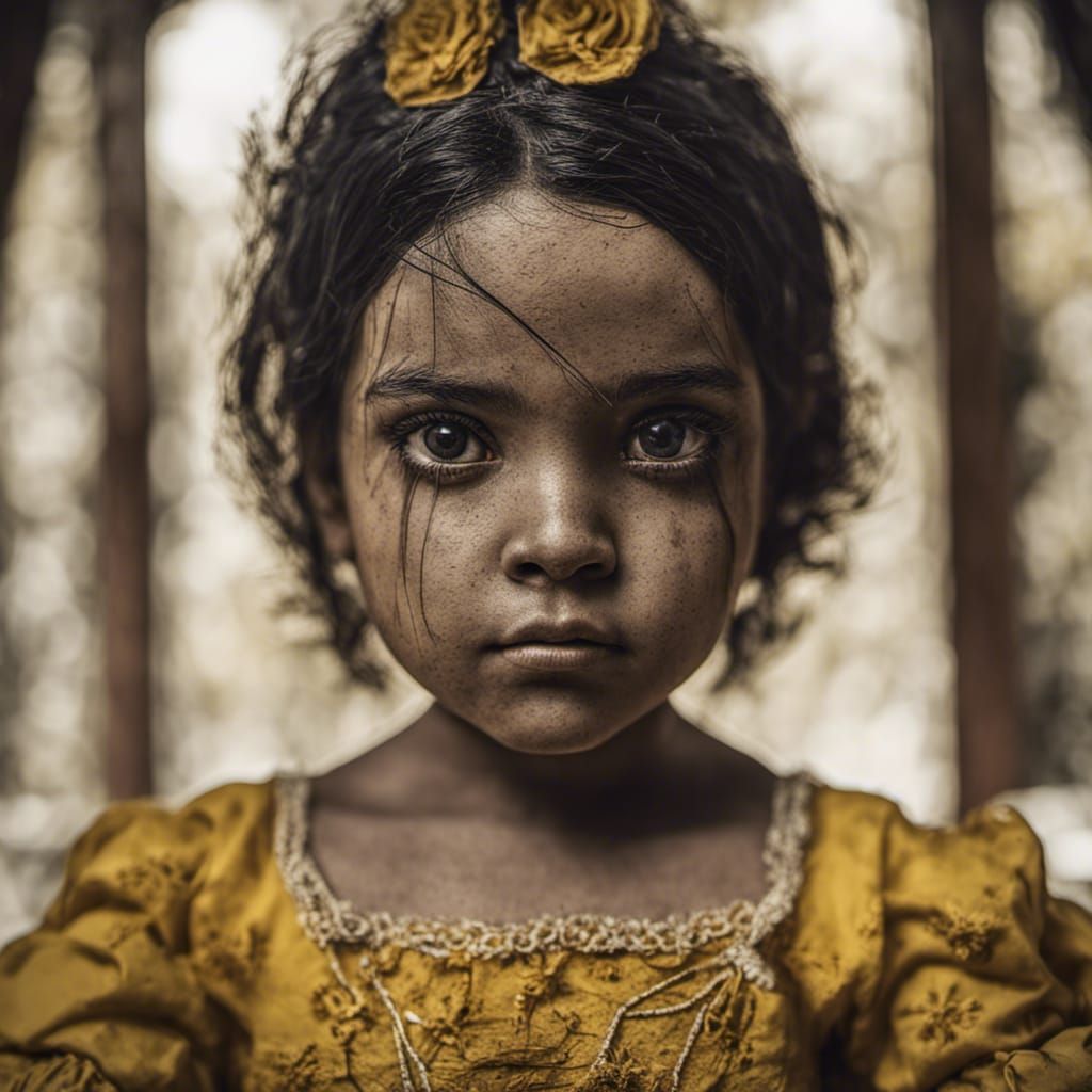 Hyperrealistic Emilia Doll with Moody, Cinematic Lighting