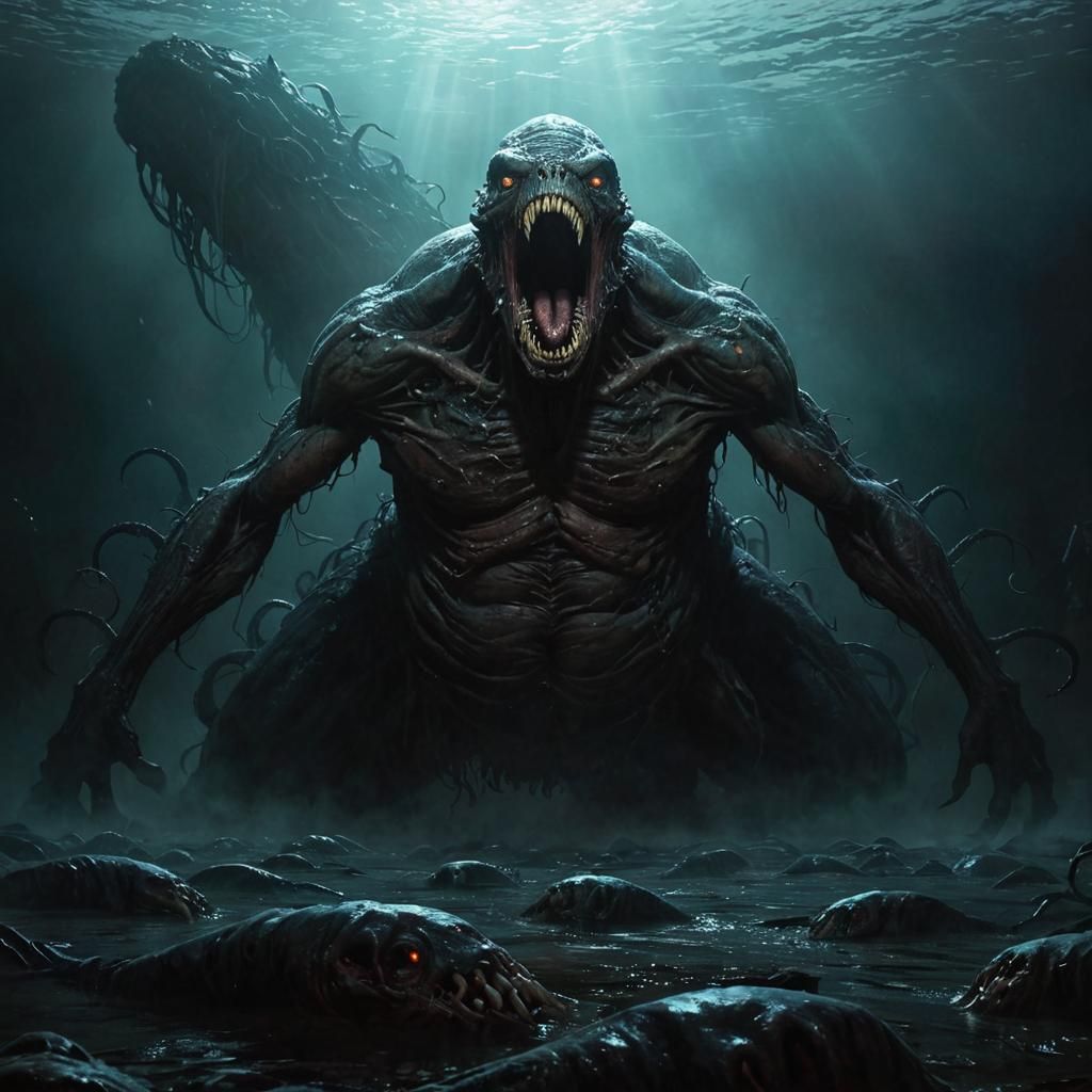 Eldritch Abomination Emerges from the Darkness