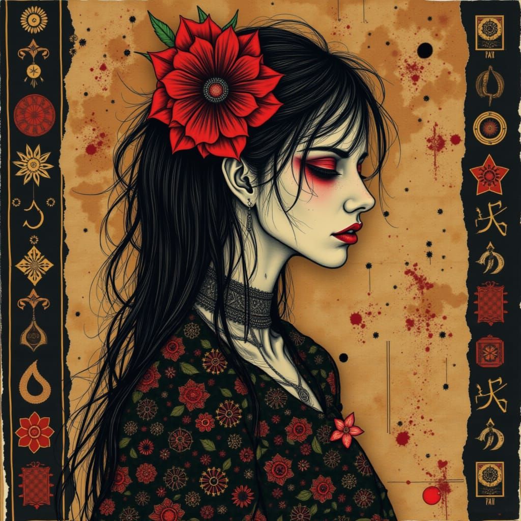 Female Vampire Portrait