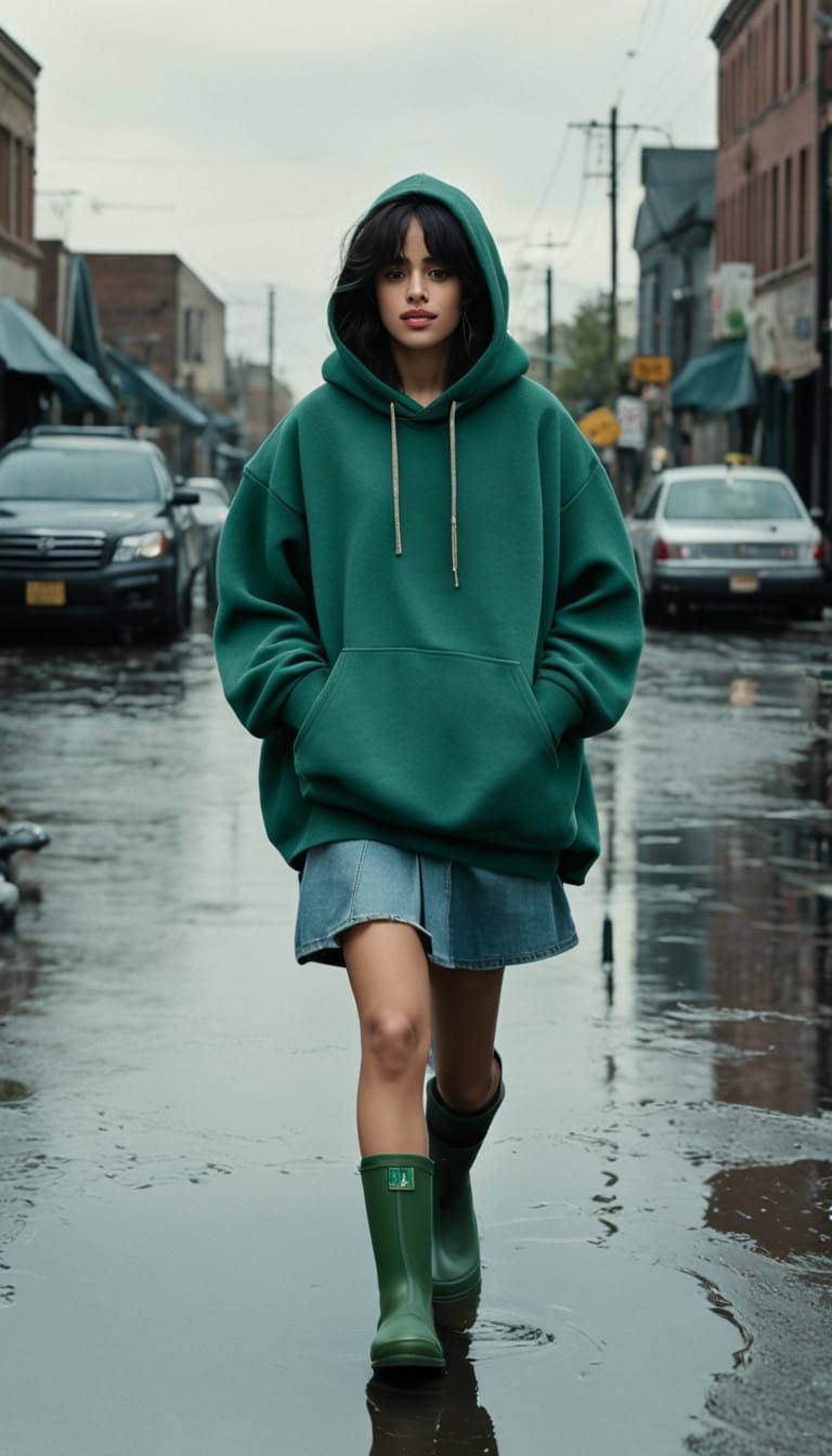 Carefree Camila Cabello Stepping Out in Chic Outfit