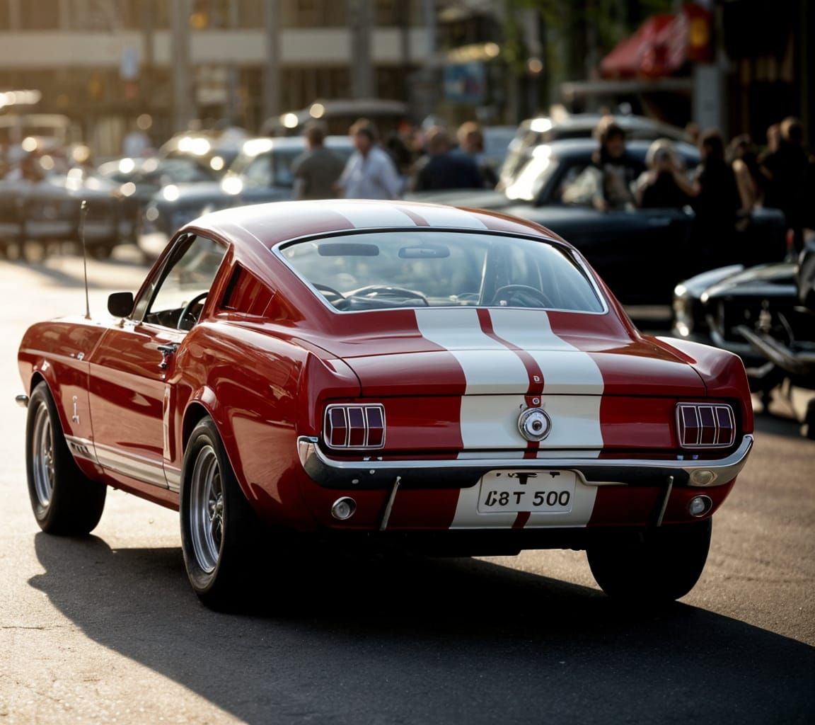Iconic 1966 Ford Mustang Shelby Cobra GT500
