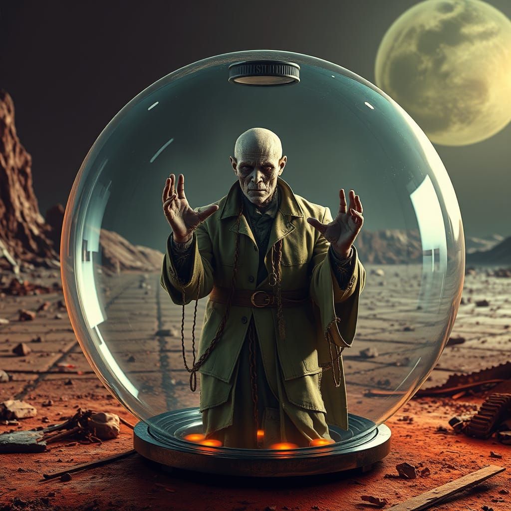 The Last Person Trapped in a Dystopian Wasteland