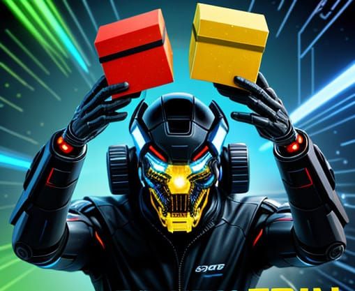 Cybernetic Birthday Celebration in Full Swing