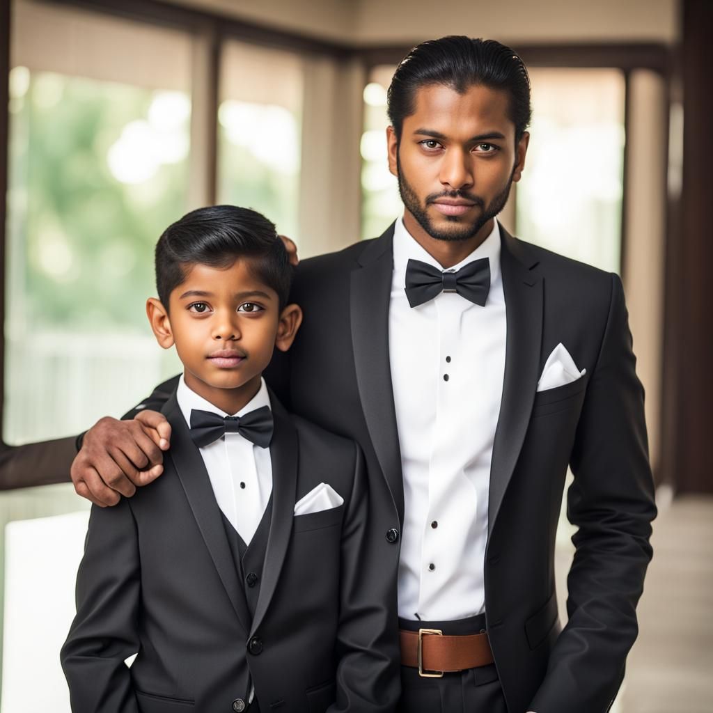 Indian Businessman and Son: Future CEO
