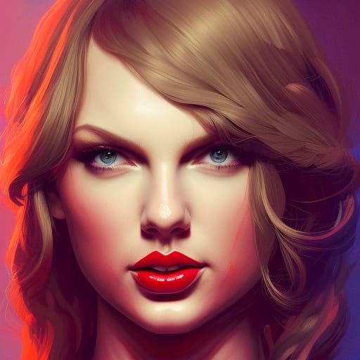 Demonic Portrait in Hyperdetailed Digital Art Style