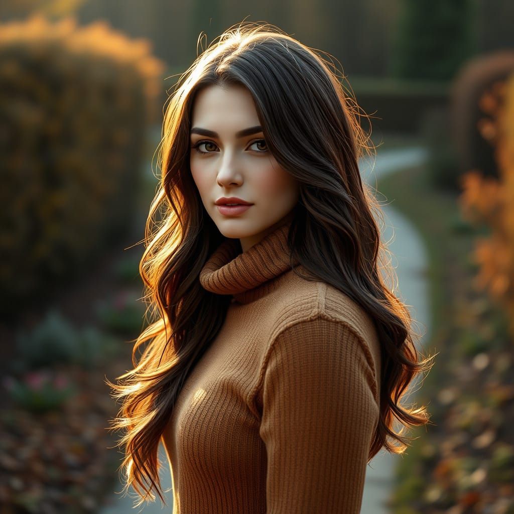 Surreal Autumn Beauty in Earthy Tones