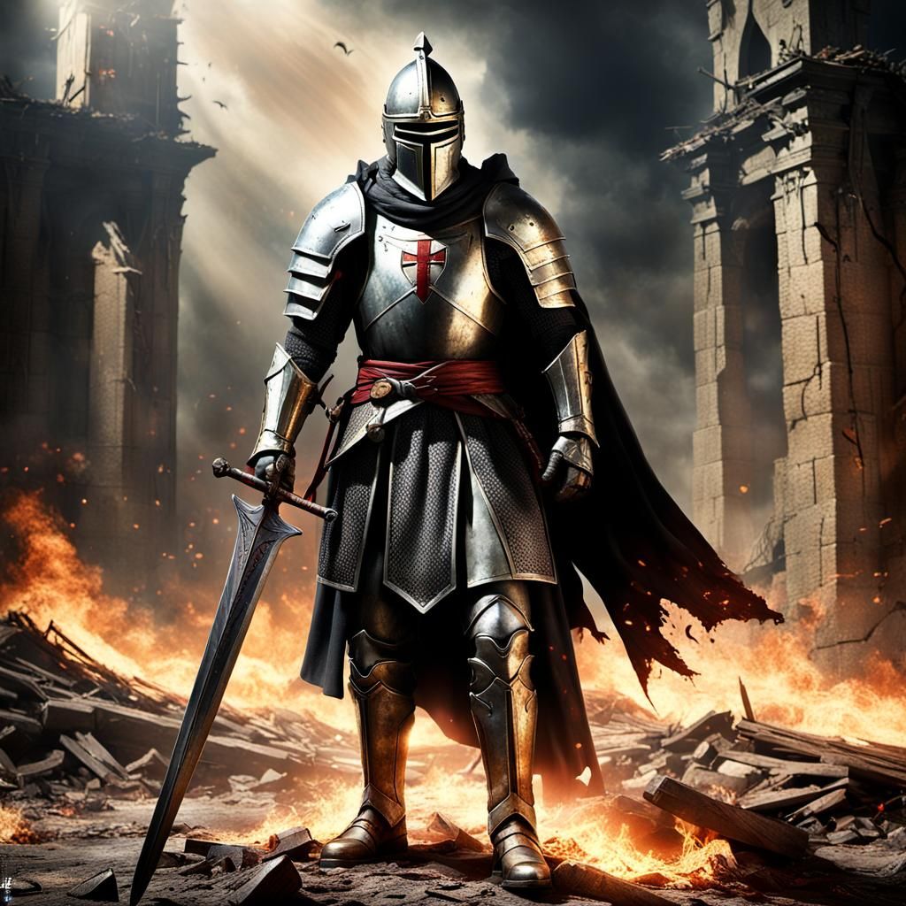 Teutonic Knight Templar in Dan Volbert Style